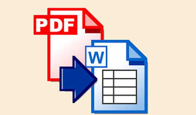 comment convertir un pdf en word