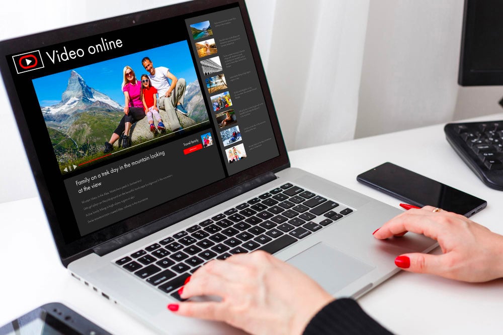 partage video enligne