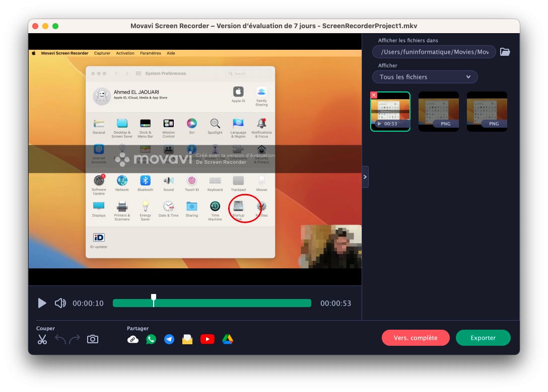 editer video apres enregistrement 2