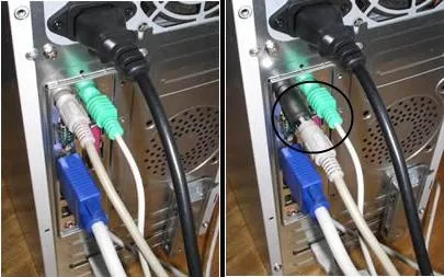 Photo d'un Keylogger matériel branché en USB
