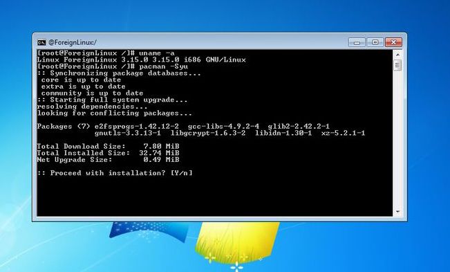 foreign-linux-windows