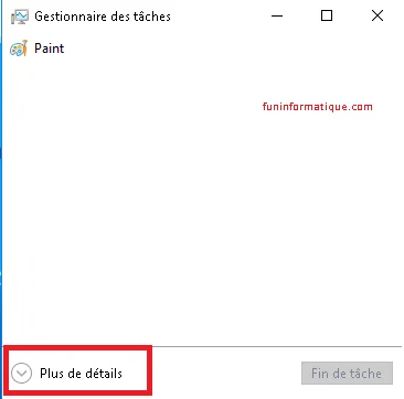 Details gestion taches