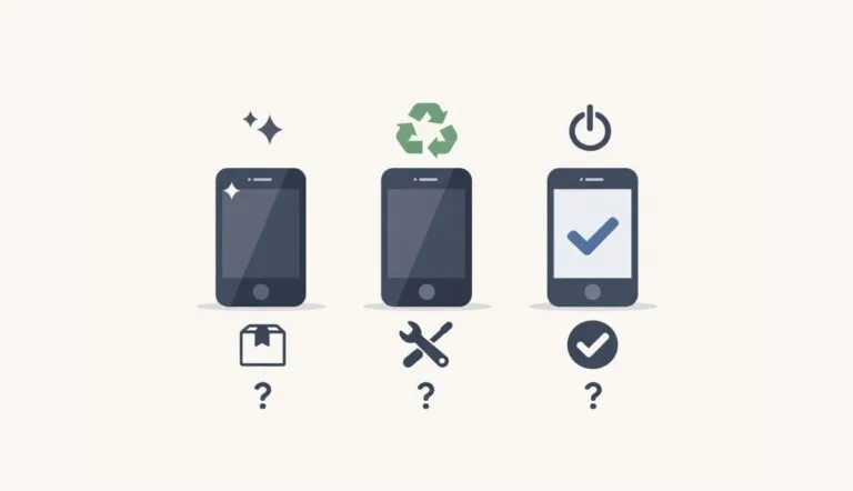 Comment savoir si votre iPhone est neuf reconditionne ou deja active