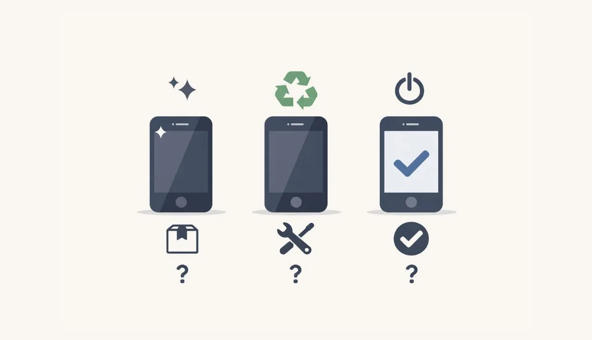 Comment savoir si votre iPhone est neuf reconditionne ou deja active