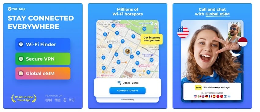 WiFi Map app