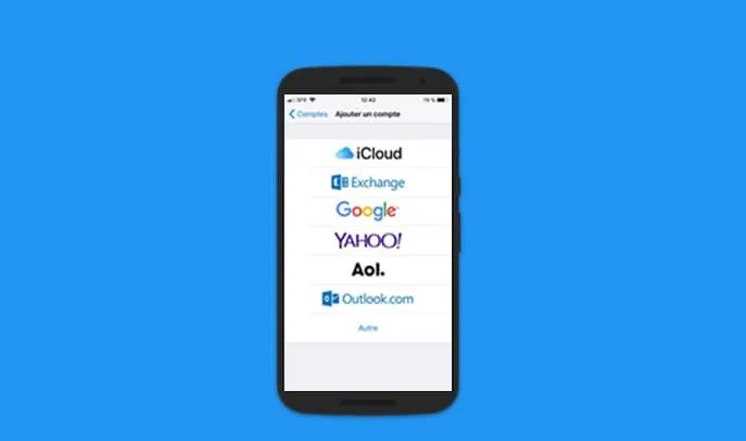 Impossible ajouter compte google iPhone