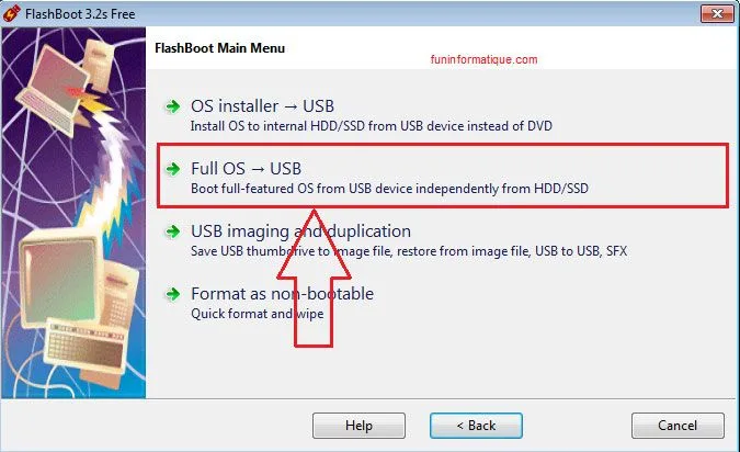 Flashboot mettre windows 10 usb 1
