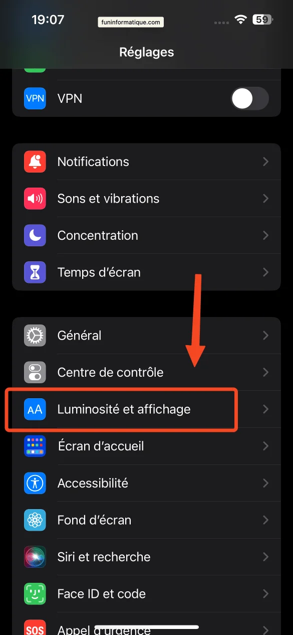 Lumunosite iphone