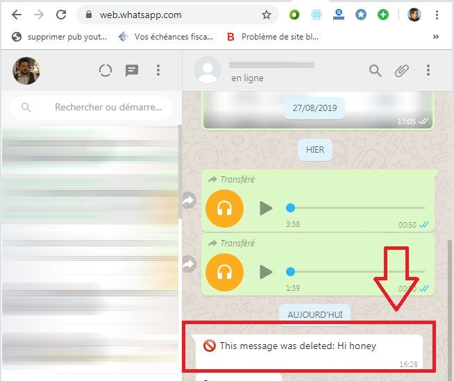 Comment Lire Les Messages Supprimes Sur Whatsapp Pour Iphone Funinformatique Comment Lire Les Messages Supprimes Sur Whatsapp Pour Iphone Funinformatique