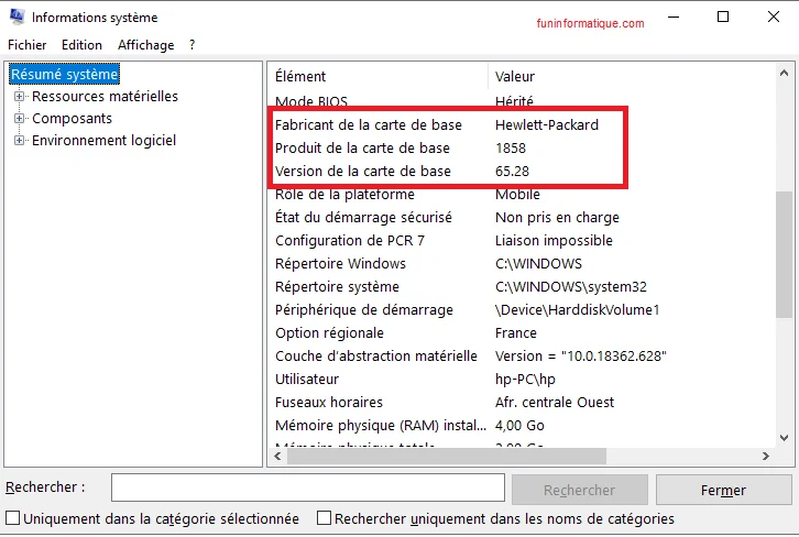 Informations systeme