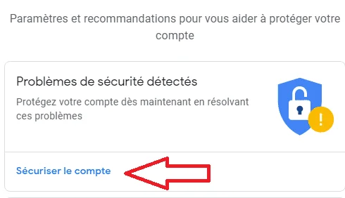 Securiser son compte gmail