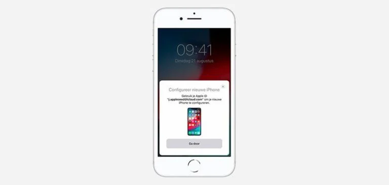 transfert donnes nouveau iphone