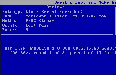 Formatage total disque dur