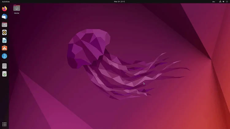 Ubuntu 22.04 LTS Jammy Jellyfish