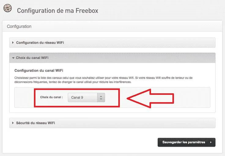 Changer canal freebox