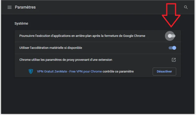 Desactiver sofware reporter tools