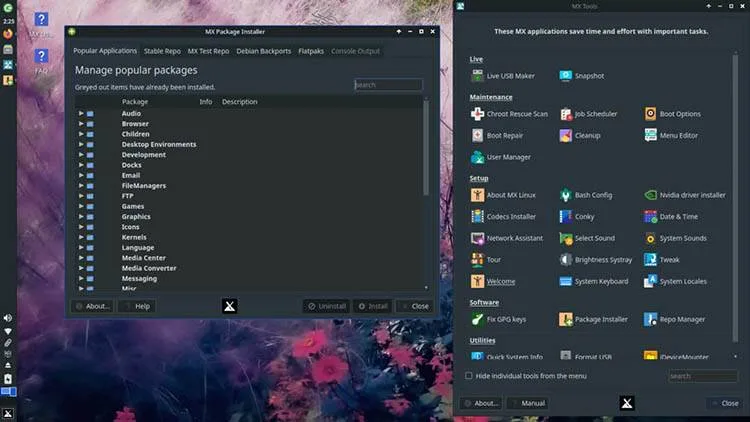 Mx linux