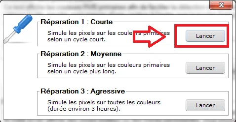 Pixel rea reparer pixel