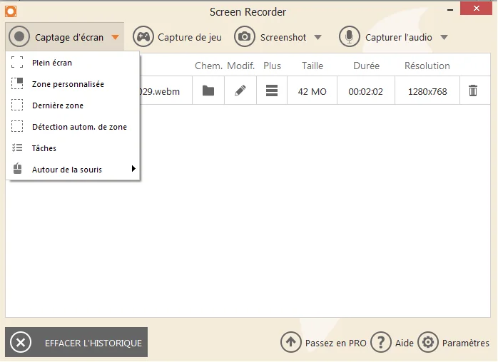 Icecream Screen Recorder