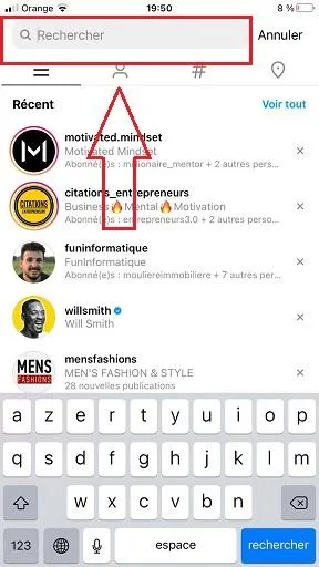 Bloquer personne instagram