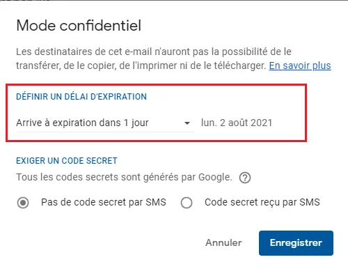 Mode confidentiel facebook