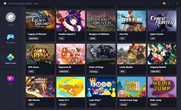 Gameloop emulateur jeux android