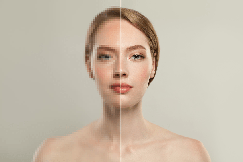 utilisation de l'intelligence artificielle pour agrandir une image