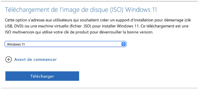Telecharger windows 11 2 1