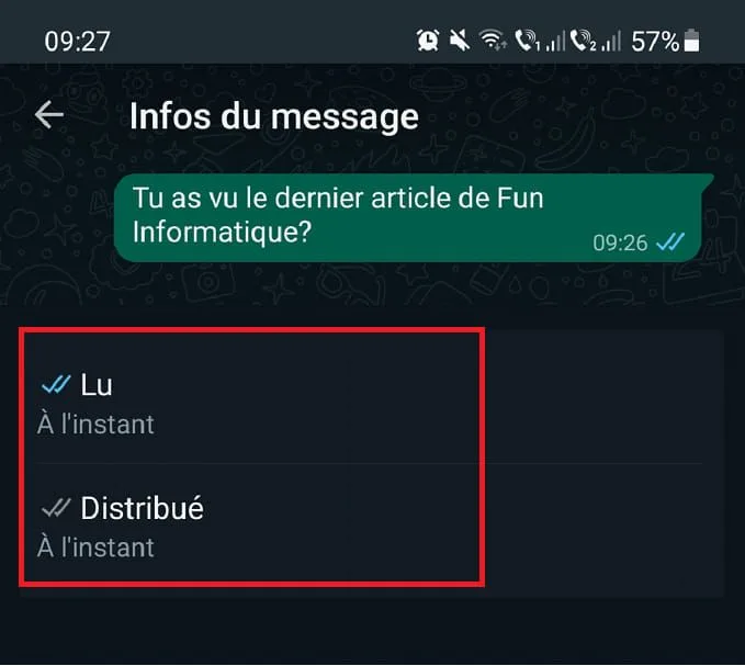 Details lecture message whatsapp