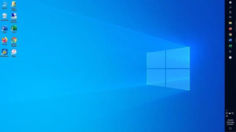 Enlever definitivement la barre de tache