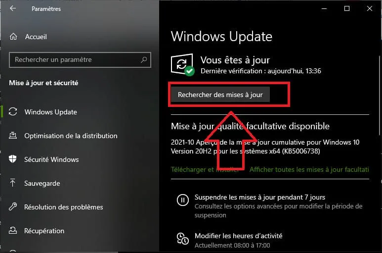 Mise jour windows 10 windows 11