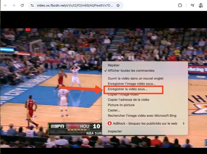 Video facebook telecharger
