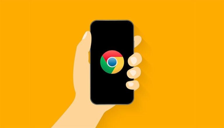 chrome android ecran noir