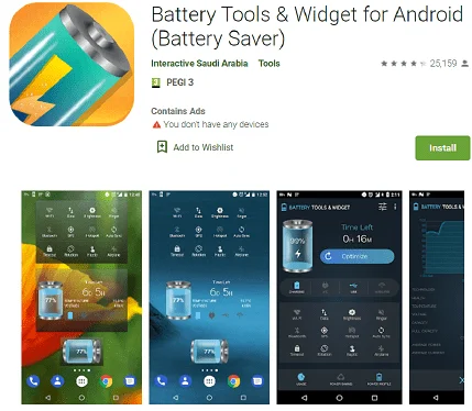 Bettery tools android