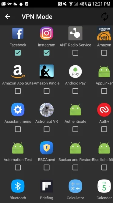 Vpn mode orbot android