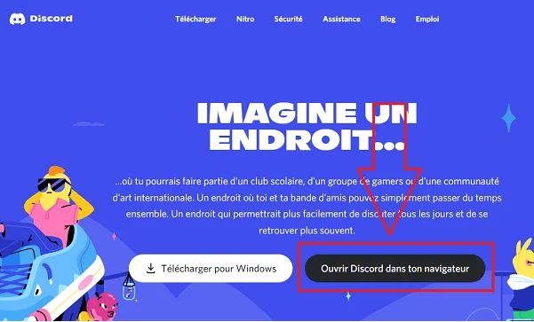 Discord navigateur
