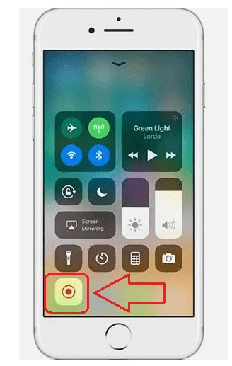 Enregistrement video ecran iphone