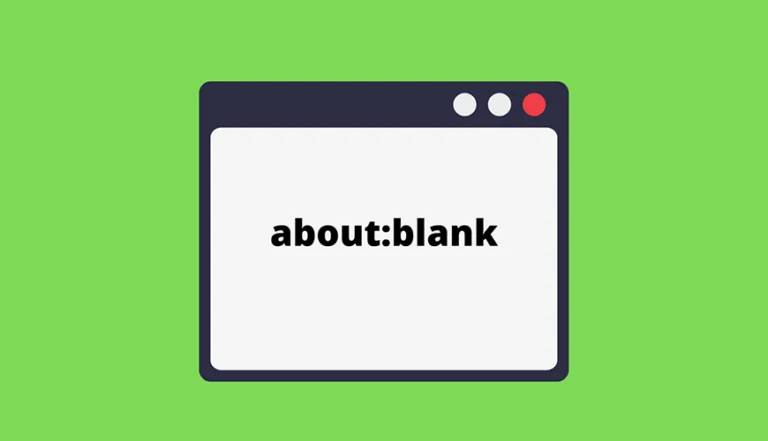 about blank flat design