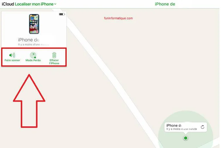 Icloud localiser iphone