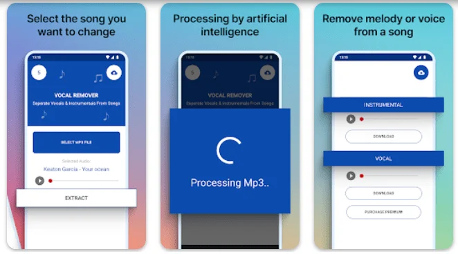 Enlever la voix d'une chanson