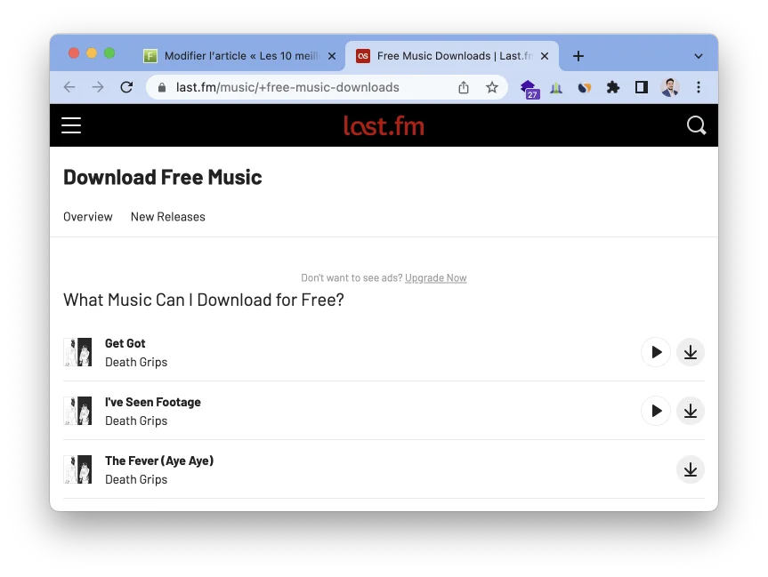Last fm musique gratuit