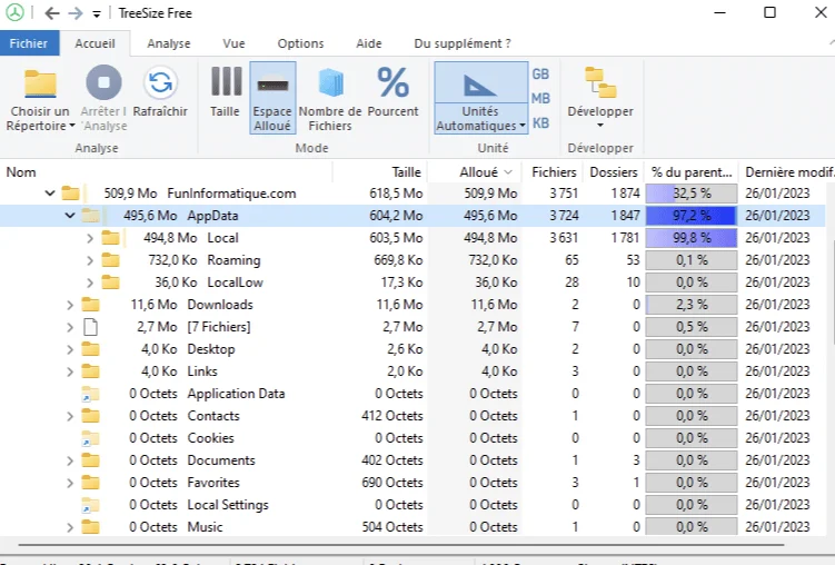 Treesize free windows 11