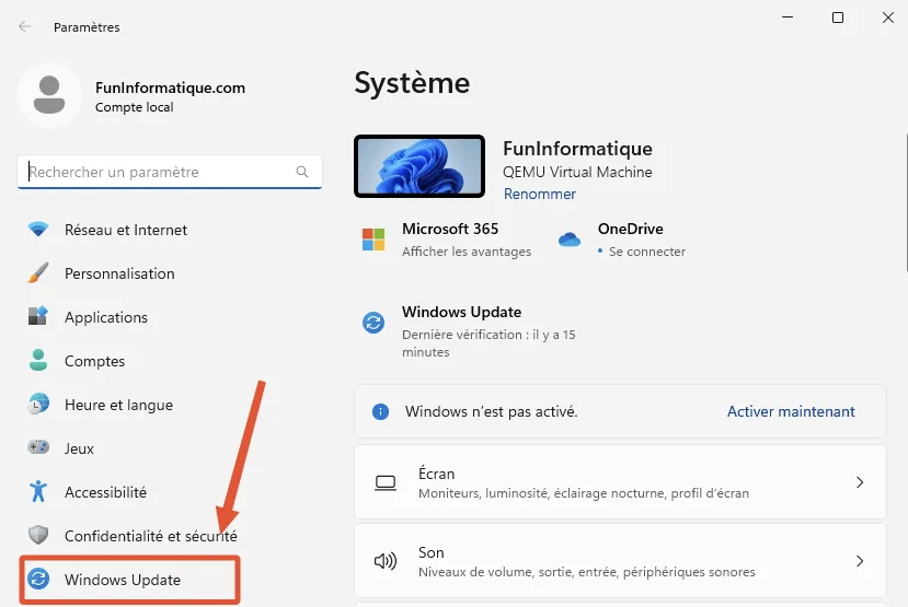 Windows update