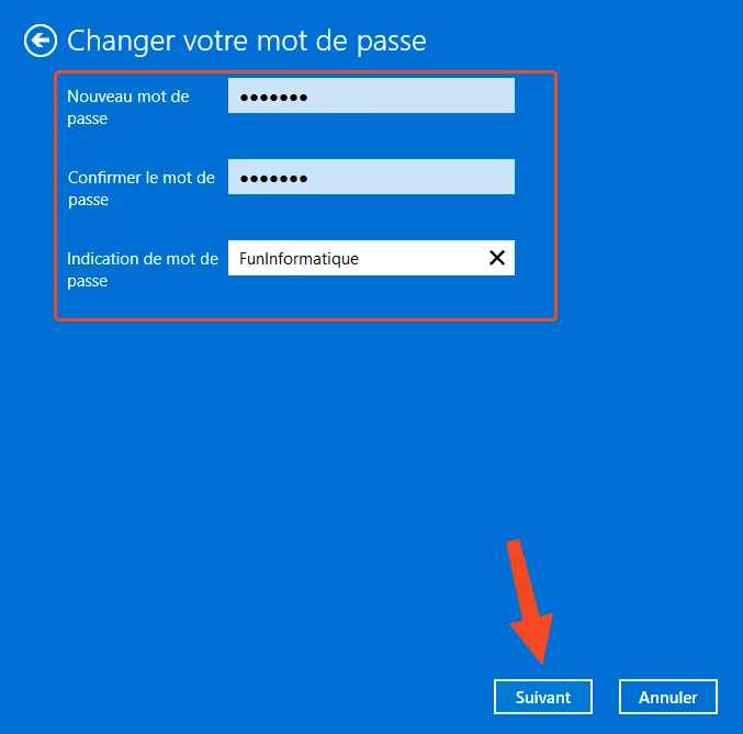Mettre mot de passe windows 11