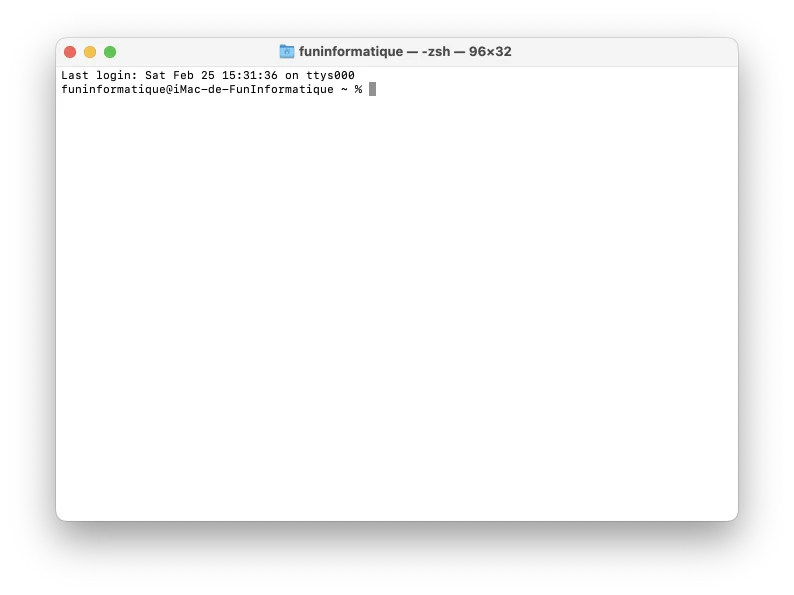 Terminal mac
