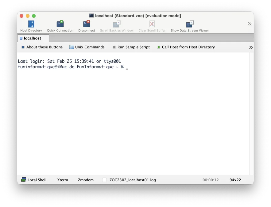Zoc terminal ssh mac os