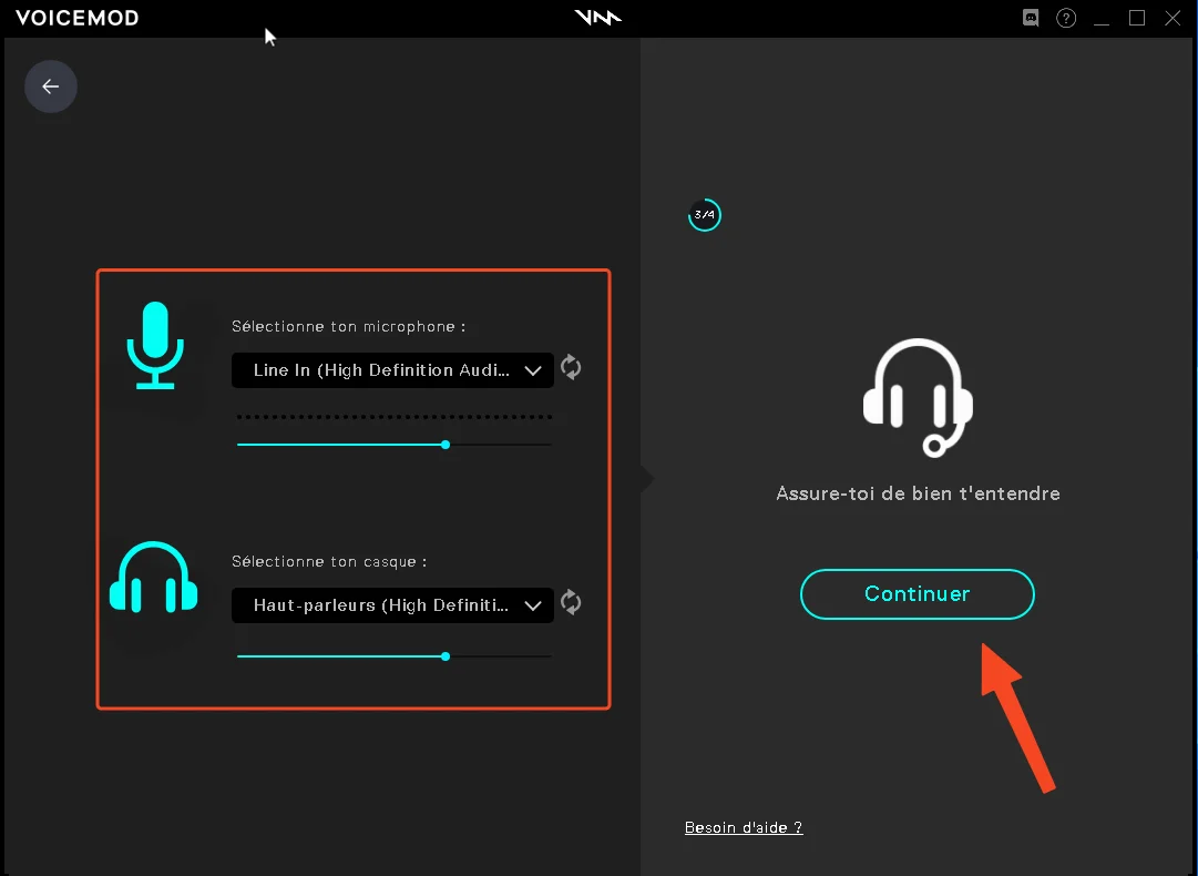 Audio changer voix preperique