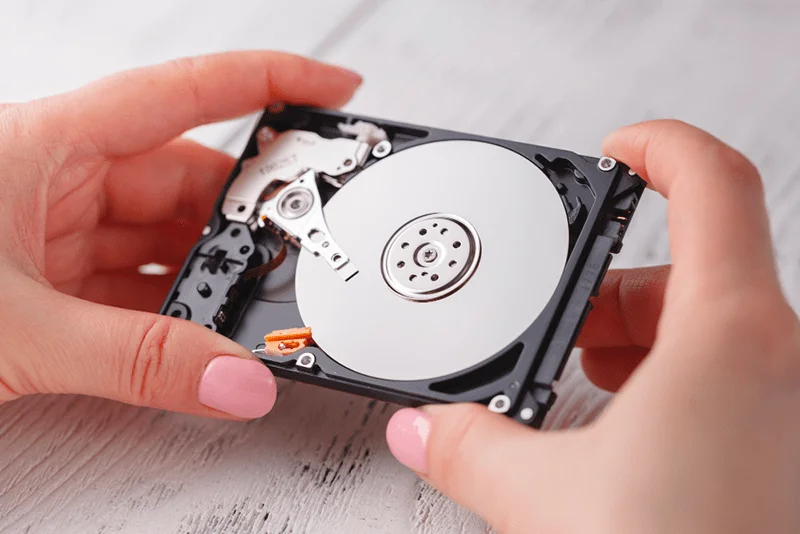 Disque dur fichiers supprimee