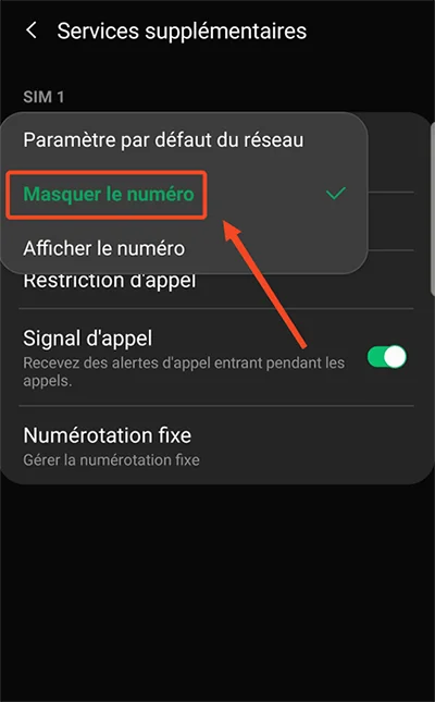 Maque numero telephone 1