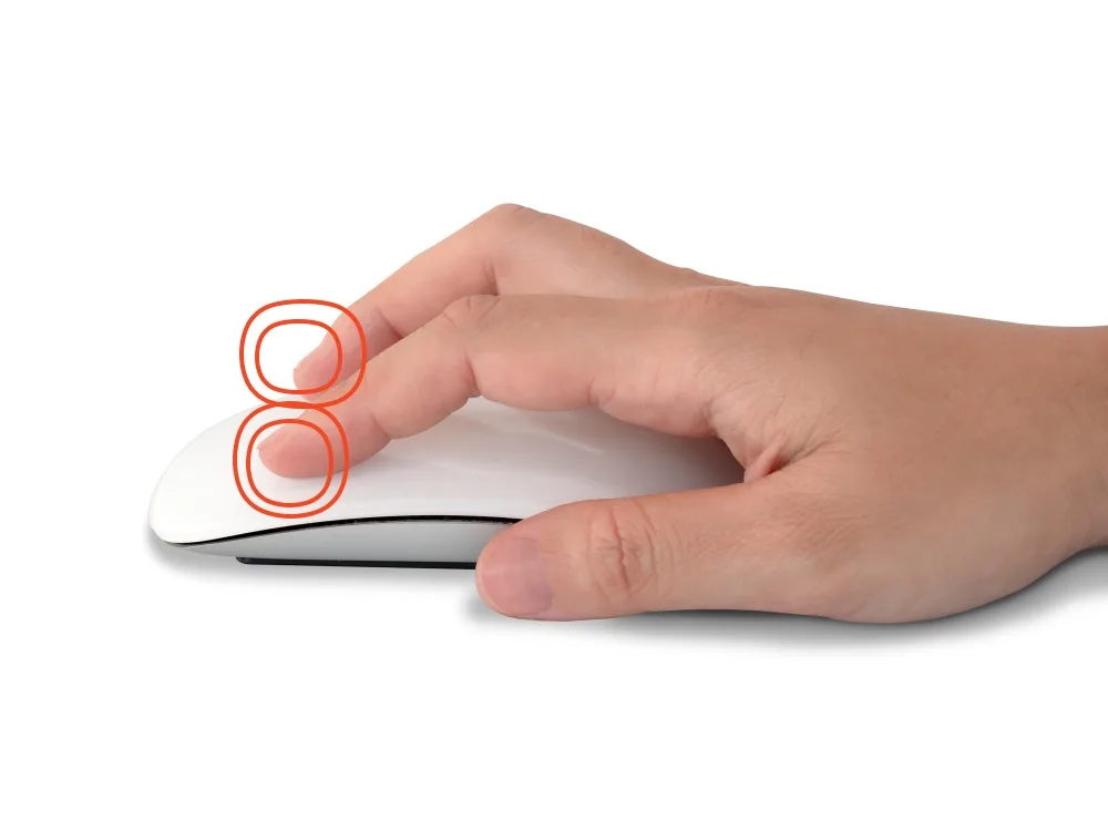 Mision touch souris tactile mac os